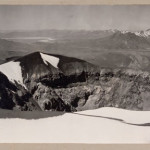 Max T. Vargas, Vista del cratere del vulcano El Misti, Arequipa, 1900